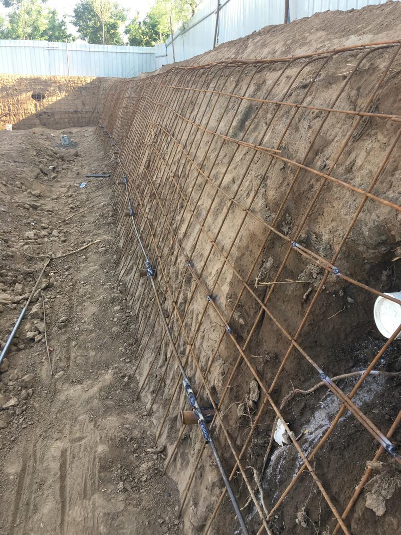 铜陵郊区边坡加固